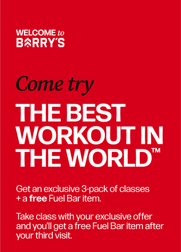 Barry's 7-Year Celebration 1