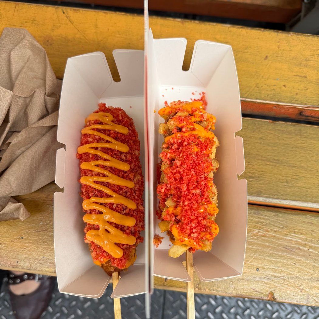 Two Hands Corn Dogs 1