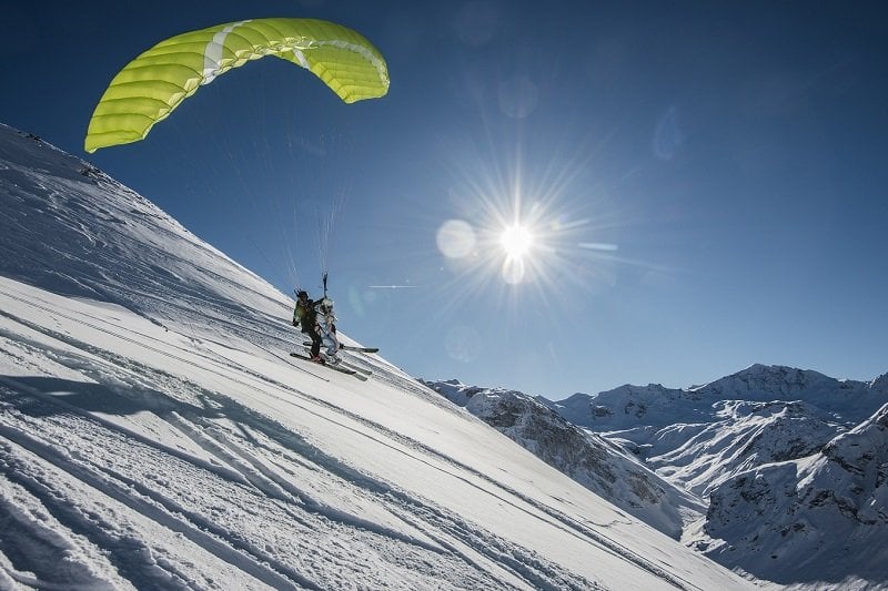 Vol Biplace Valfrejus 1