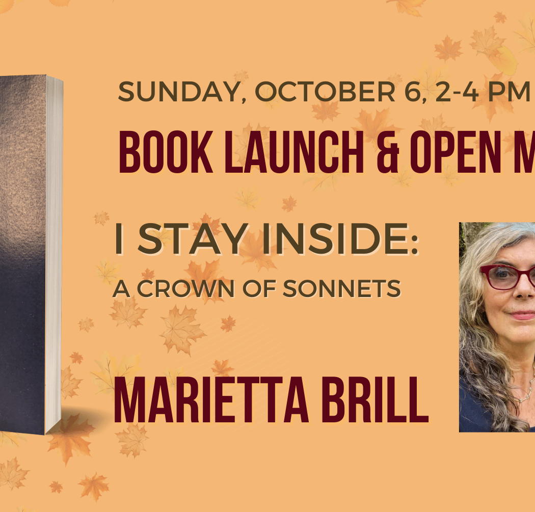 Book Launch & Open Mic: Marietta Brill 1