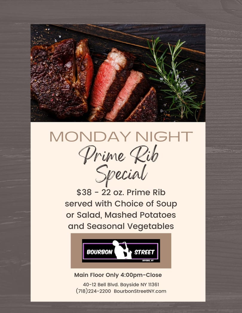 Monday Night Prime Rib 1