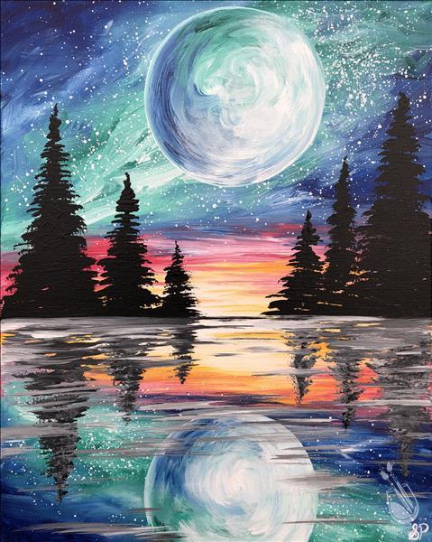 Celestial Moon #Blacklight 1