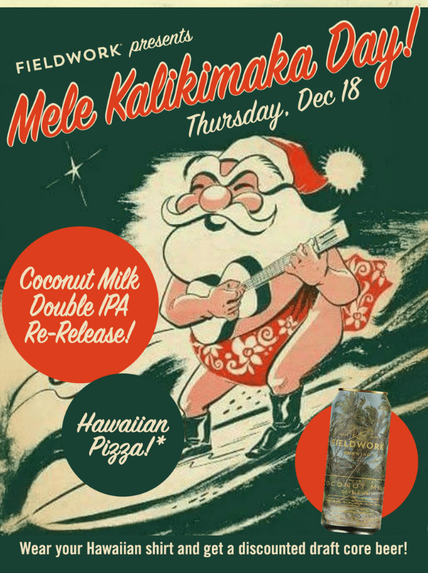 Mele Kalikimaka Day at Fieldwork 1