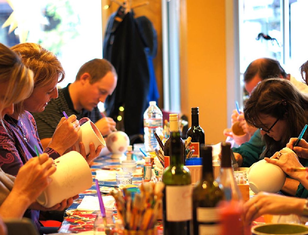 Ceramic Paint and Sip Classes 3