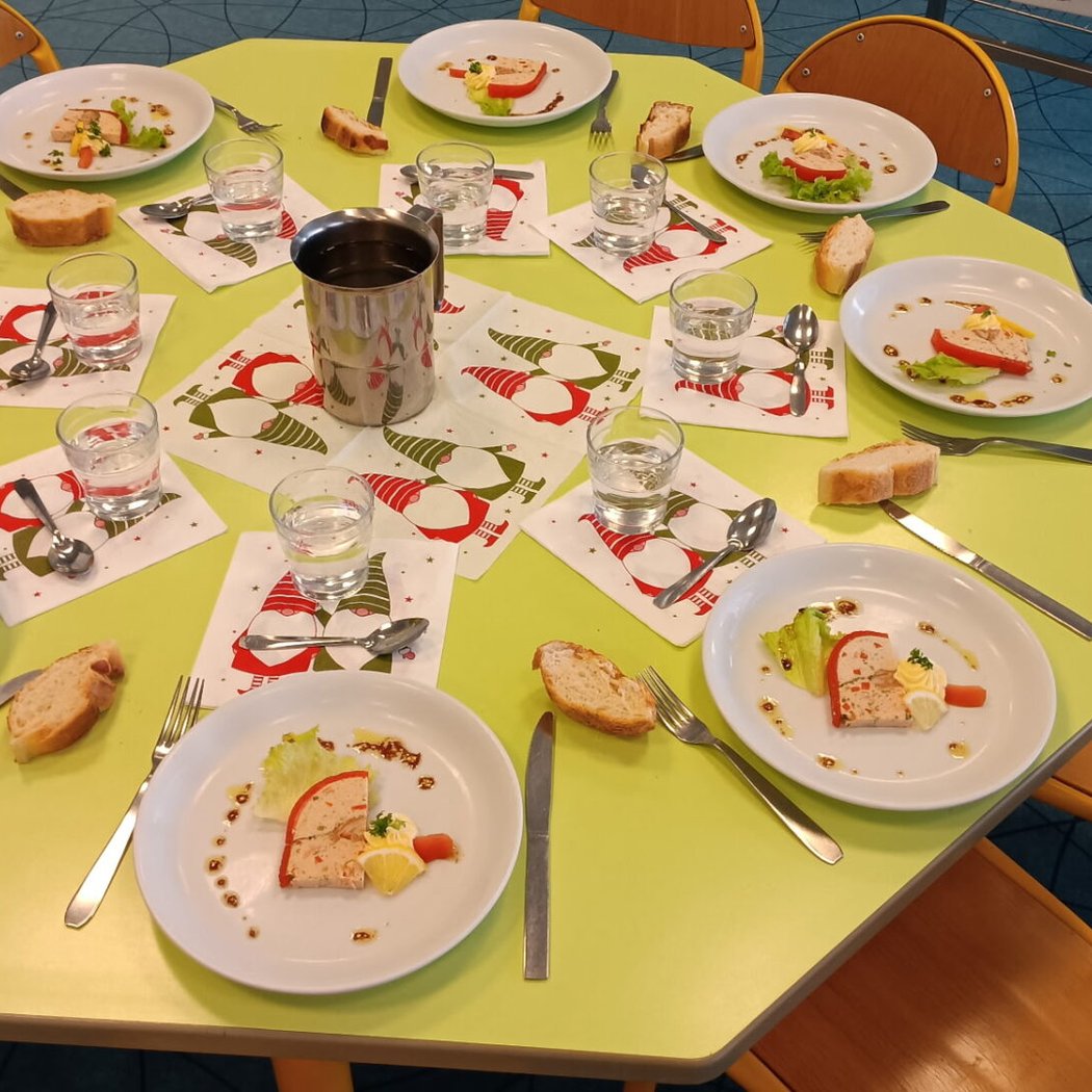 Repas de Noël des enfants 1