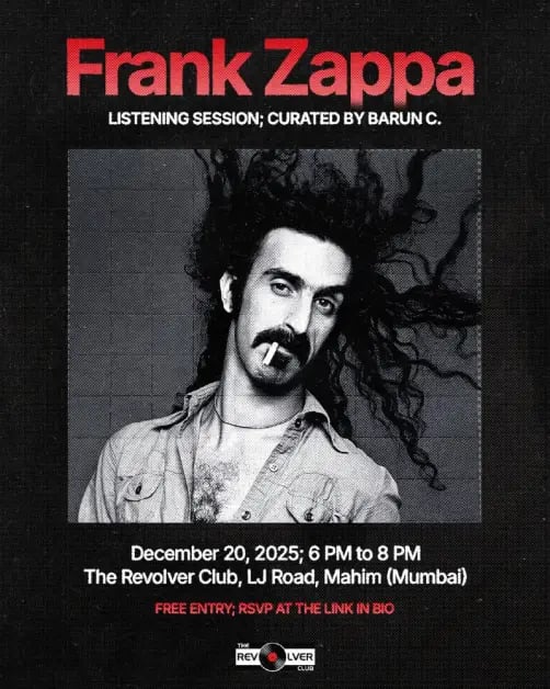 Frank Zappa Listening Session 1