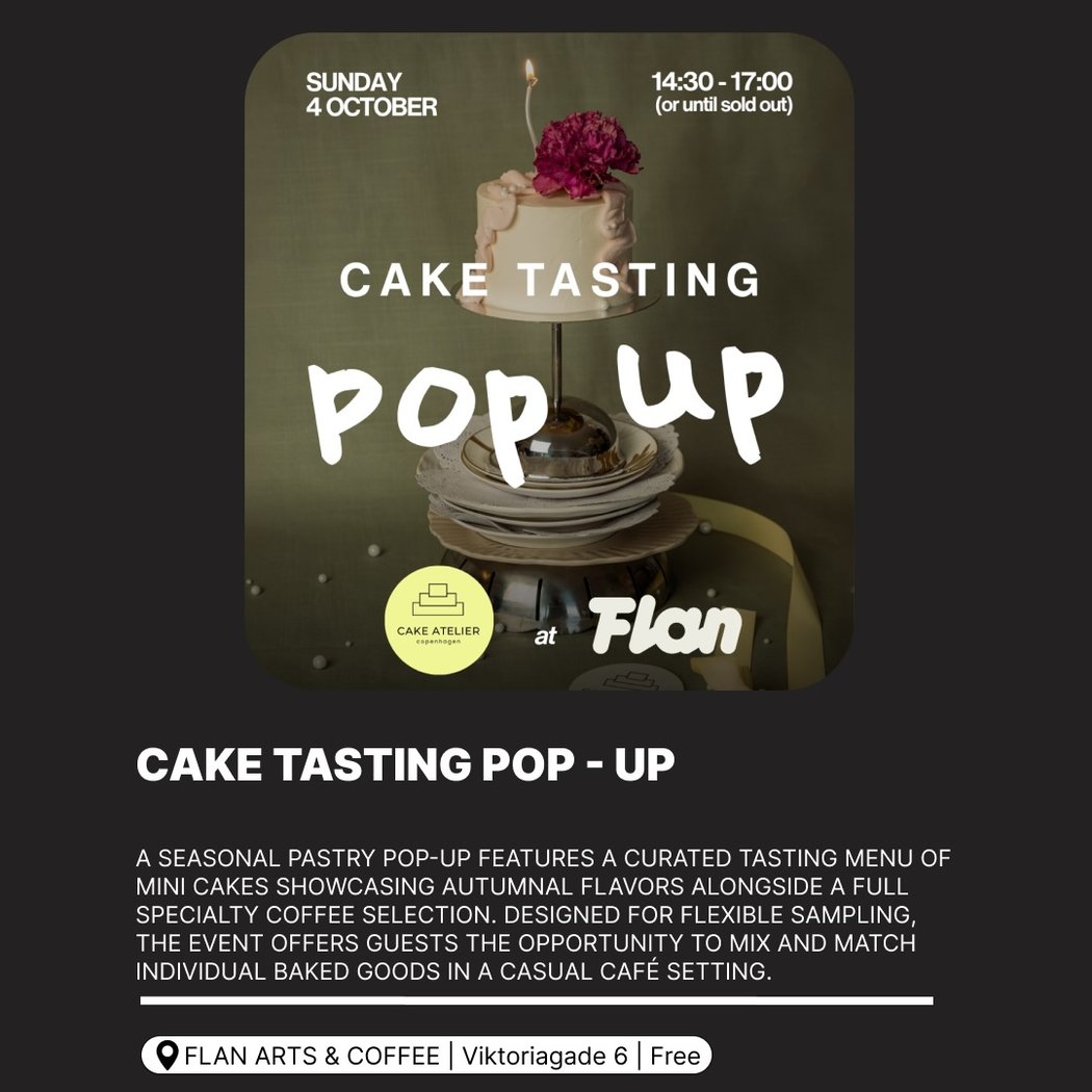 Cake Tasting Pop-up