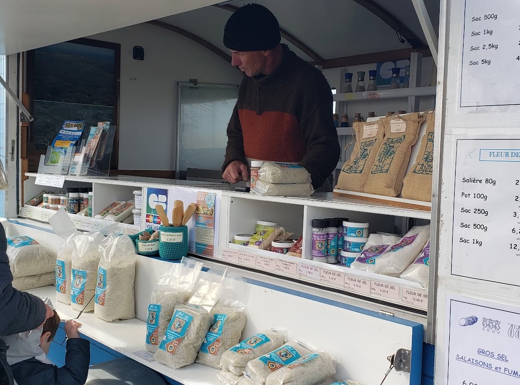 La Roulotte Bleue - vente de sel de Guérande IGP et visites de saline 2