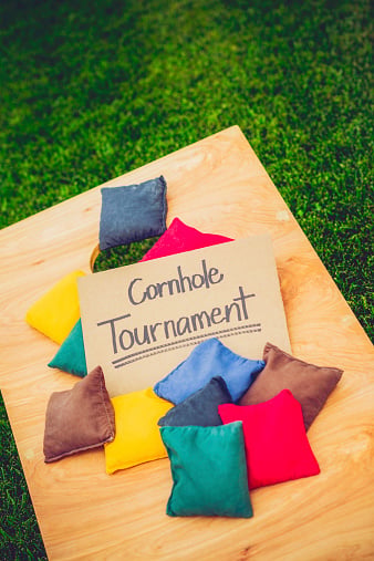 Bags for Gold Cornhole Tournament 2