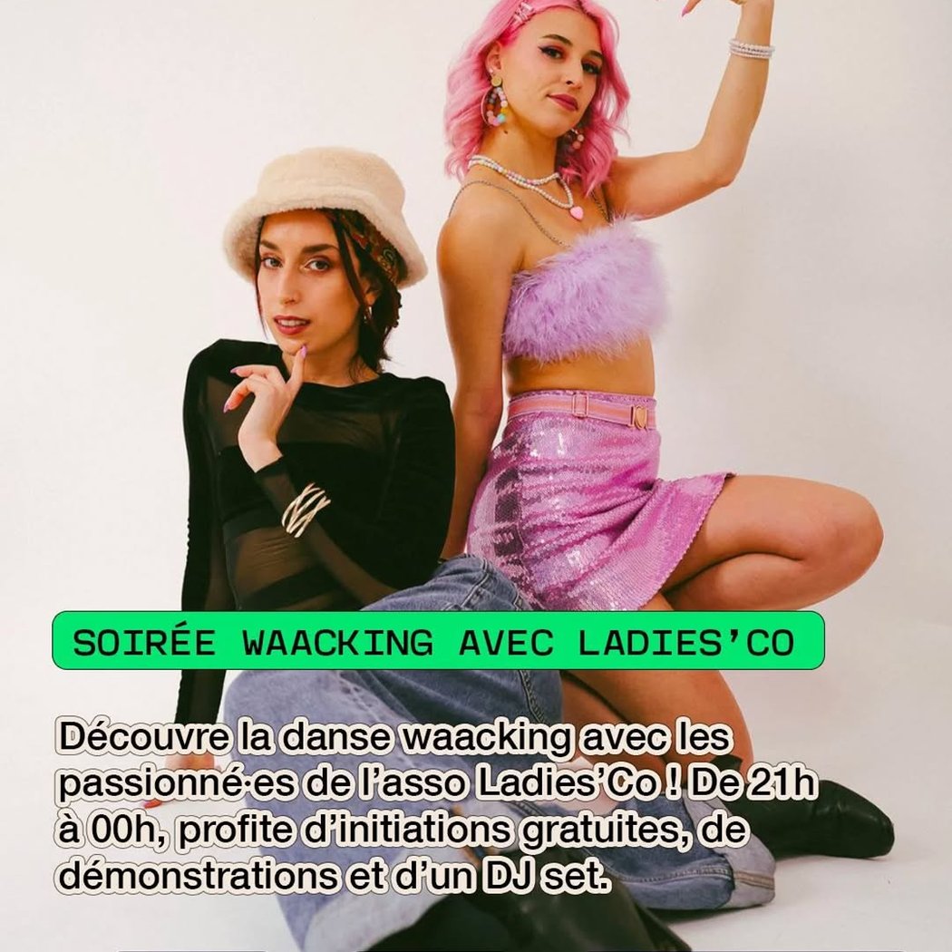 Soirée Waacking avec Ladies'Co 1