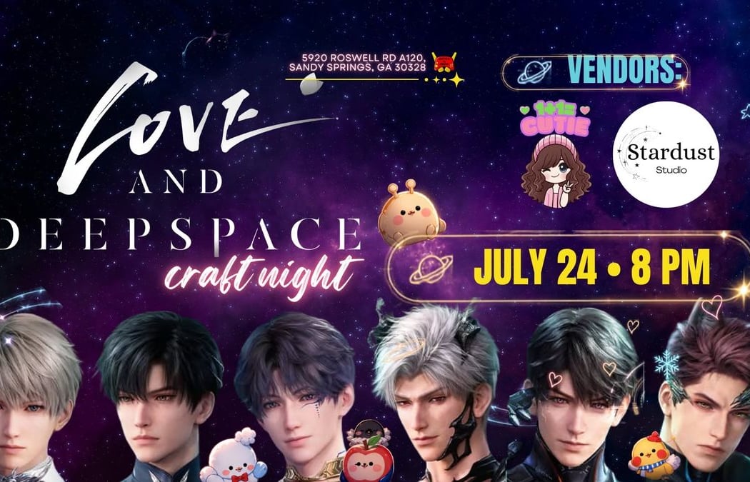 Love and Deepspace Crafts Night 2