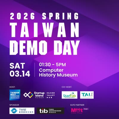Taiwan Demo Day 2026 | Spring 1