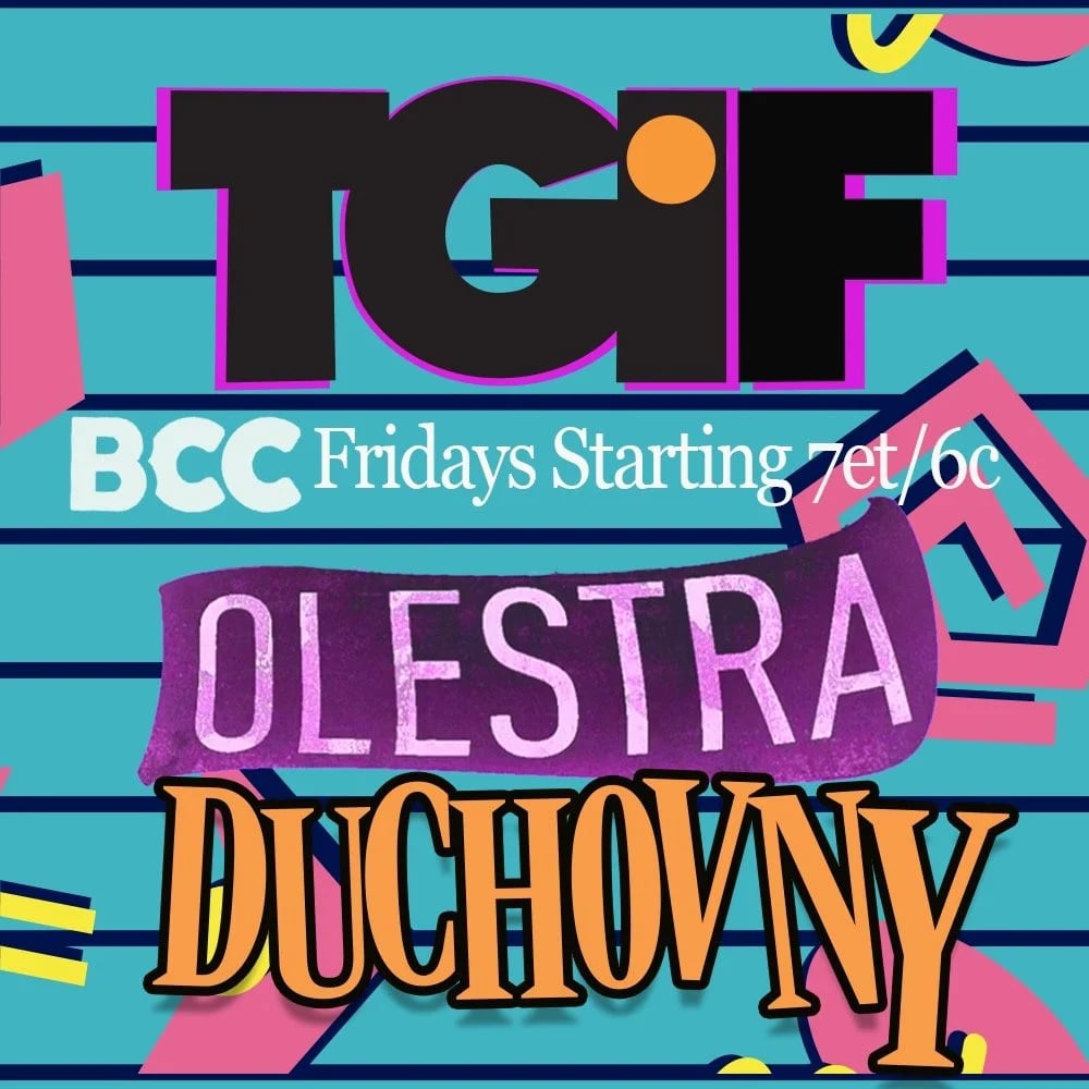 TGIF with Duchovny & Olestra 1