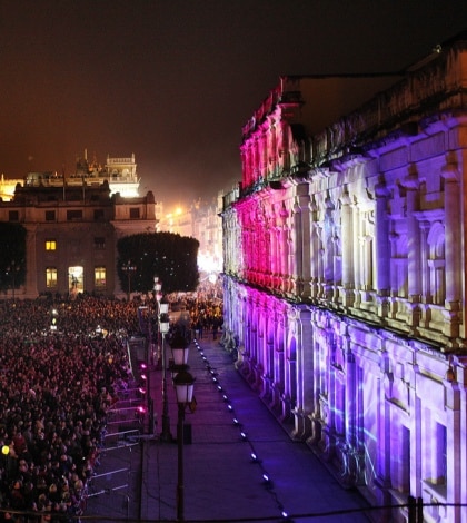 Mapping Sevilla Plaza de San Francisco Navidad 2025-2026 2
