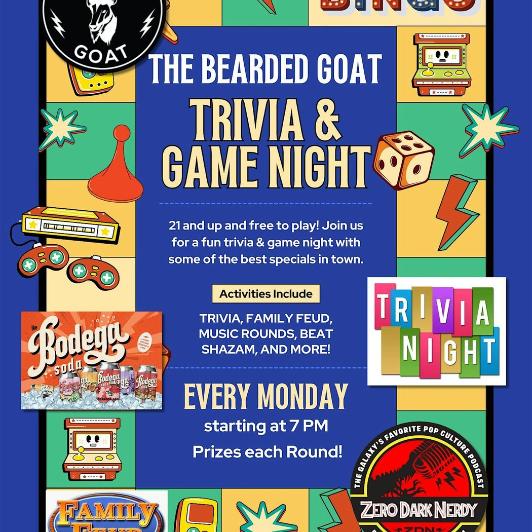 Trivia Night with Zero Dark Nerdy 2