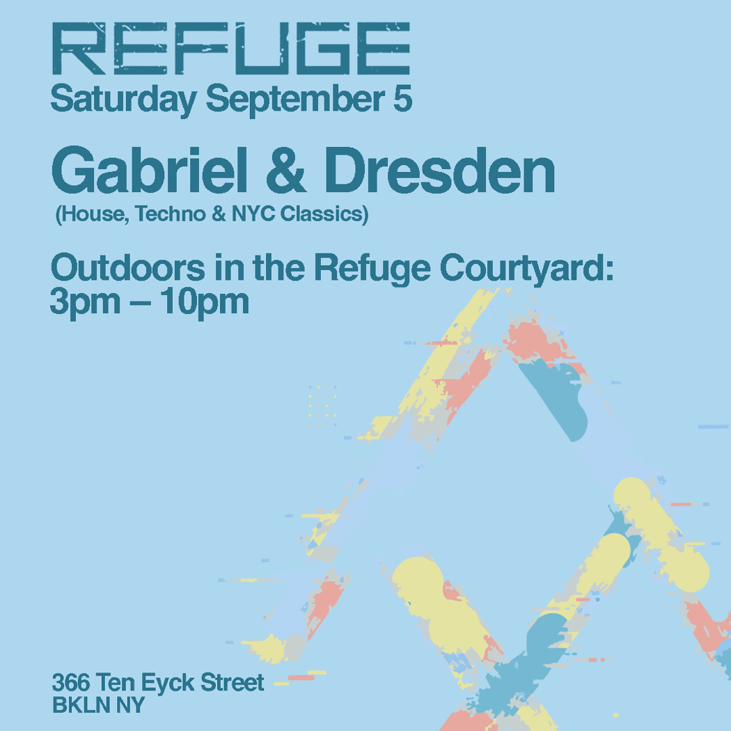 Refuge Saturday Daytime: Gabriel & Dresden 2