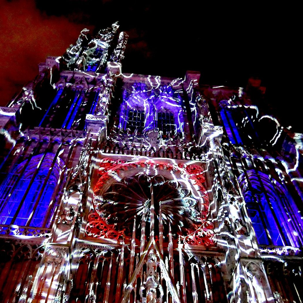 Strasbourg Cathedral Light Show 1