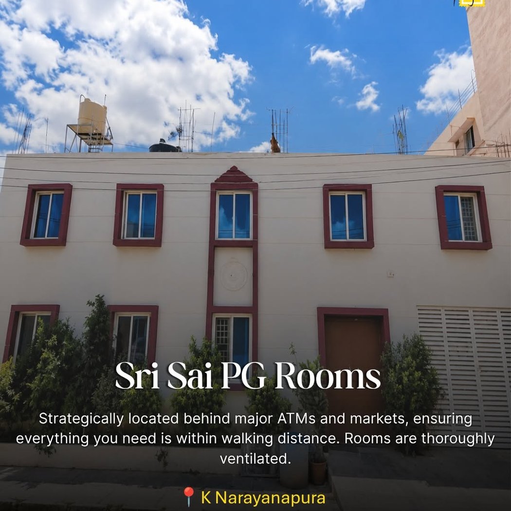 Sri Sai Girls PG : PG Near Kristu Jayanti College 1