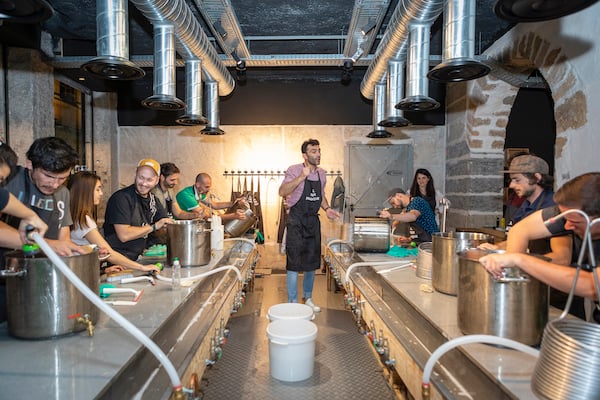 Atelier Maître Brasseur de brassage de bière à La Beer Fabrique 1
