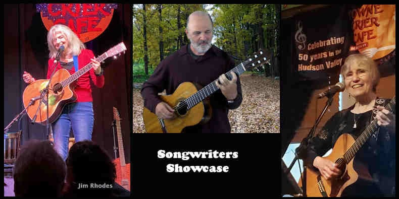 Songwriters Showcase Featuring Lydia Adams Davis, Andy Romanoff, and Pat Lamanna 1