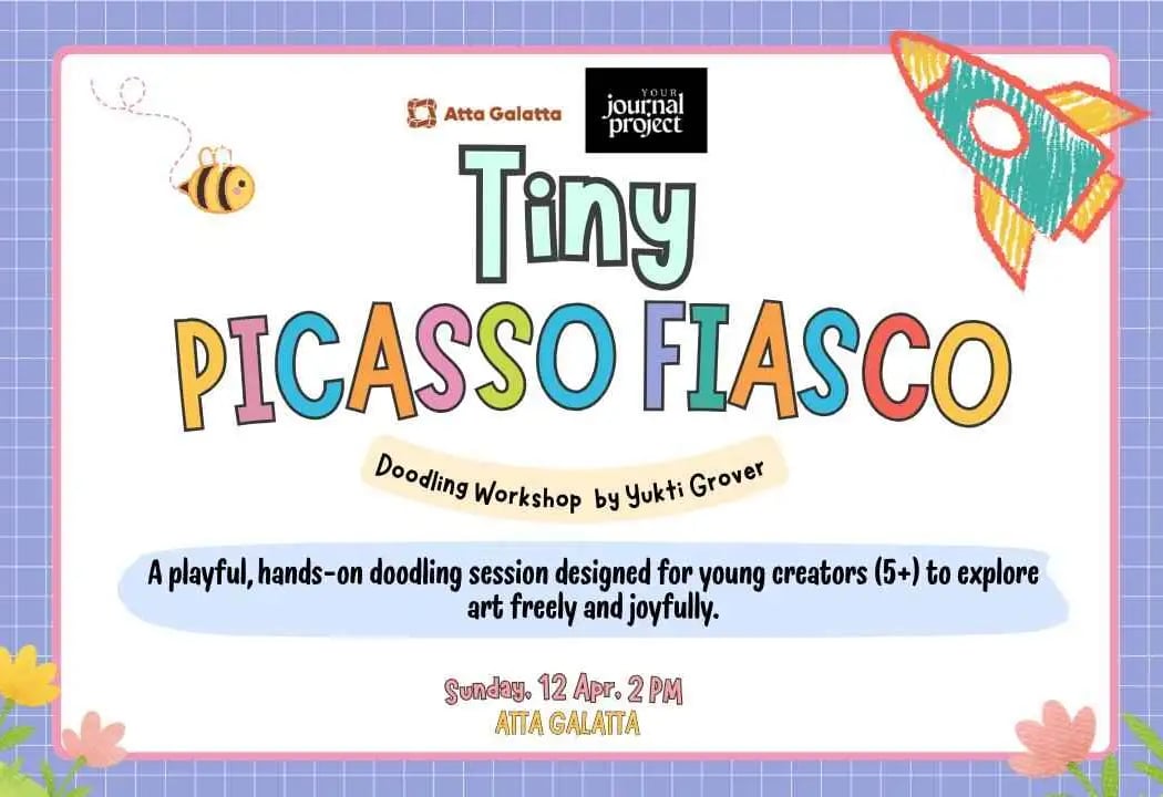 Tiny Picasso Fiasco Doodling Workshop 1