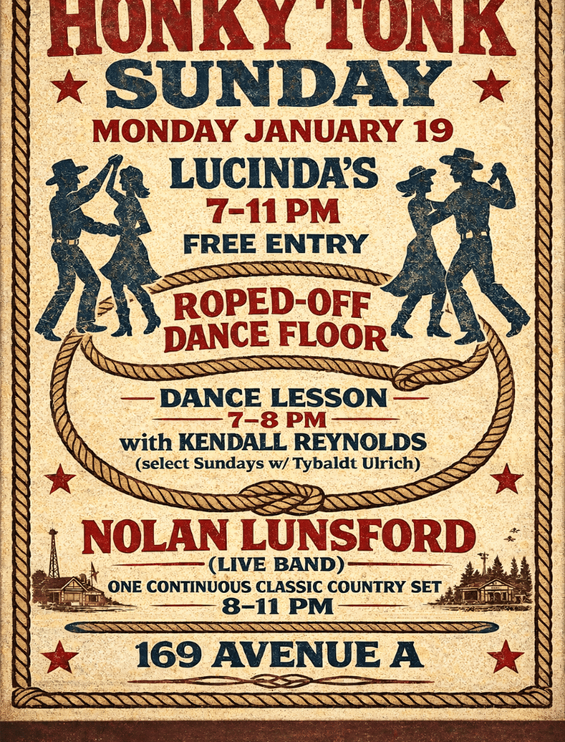 Honky Tonk Sunday w/ Nolan Lunsford 1