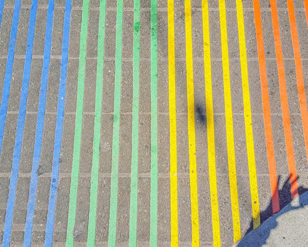 Rainbow Crosswalk (San Francisco) 2