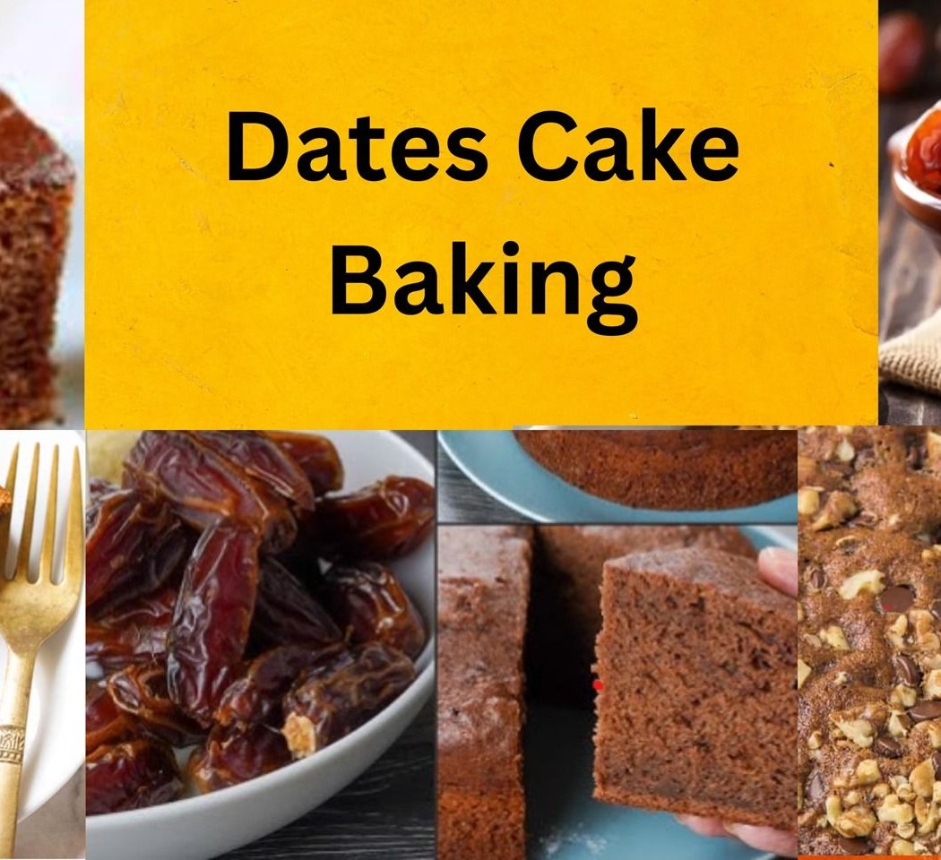 Dates Cake Baking 1