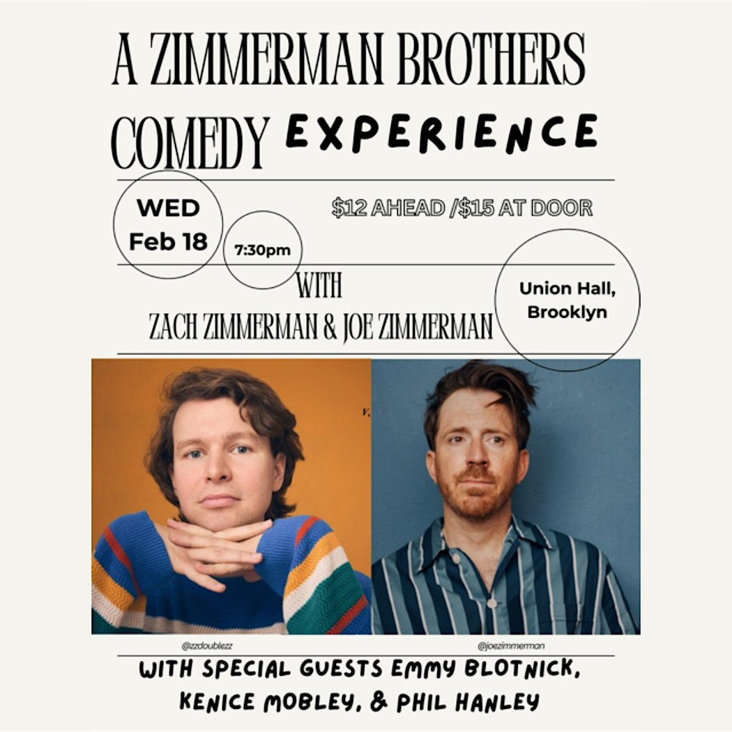 A Zimmerman Brothers Comedy Experience 1