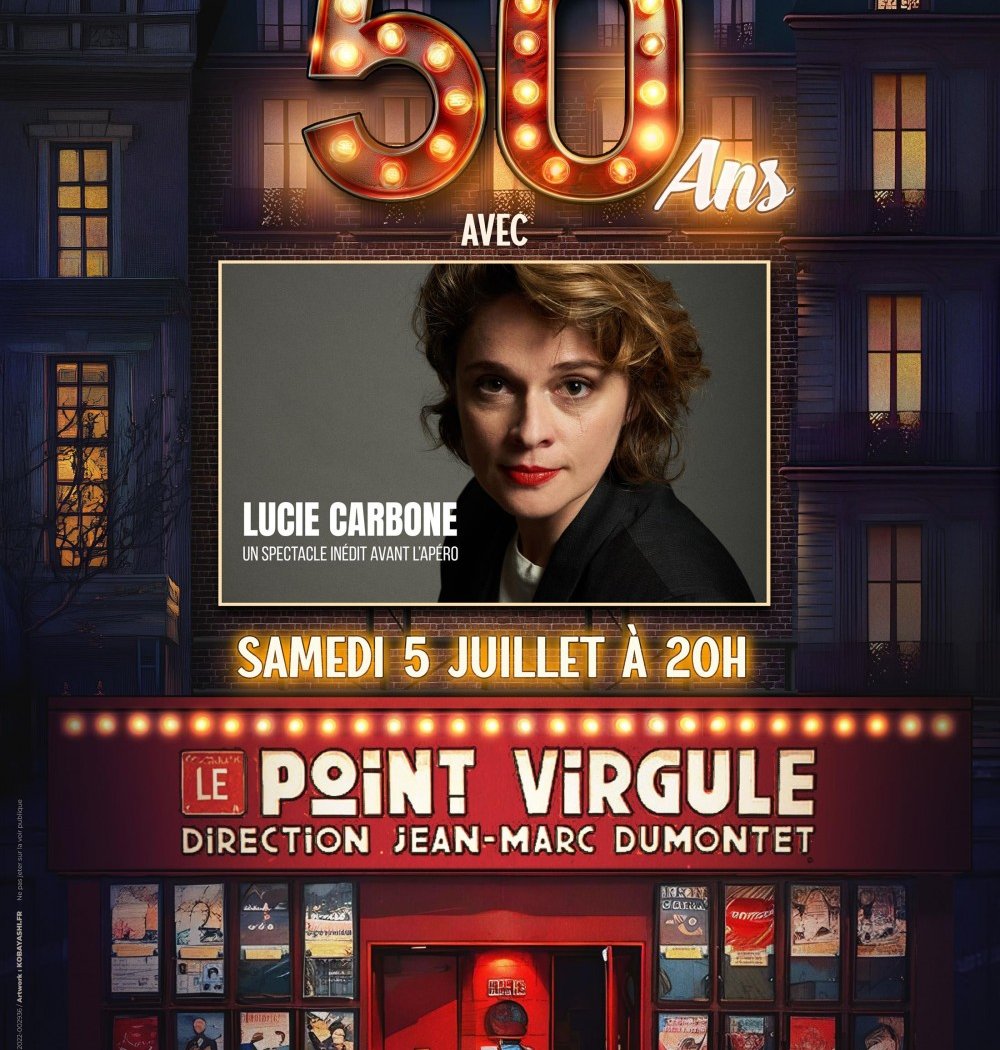 Lucie Carbone : Un spectacle inédit avant l'apéro 1