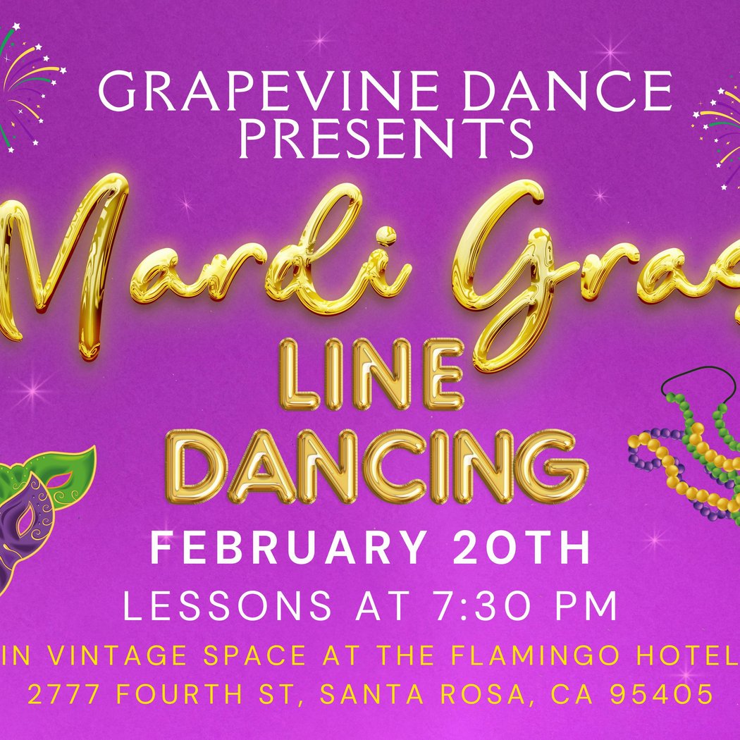 Mardi Gras Line Dance Party 1