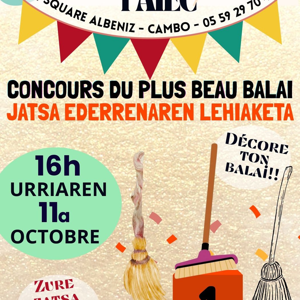 Concours du plus beau balai - Les 60 ans de l'AIEC