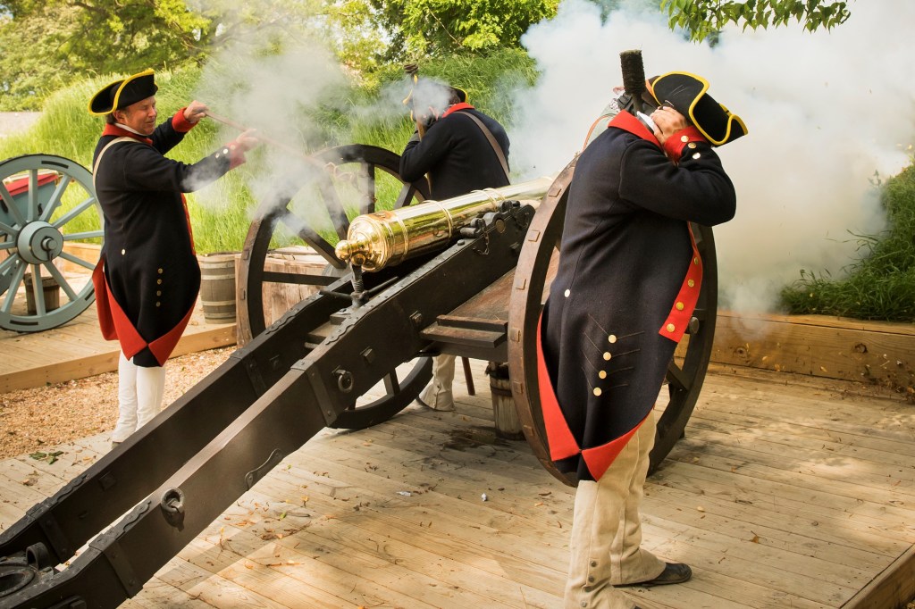 Independence Day Cannon Firings 1