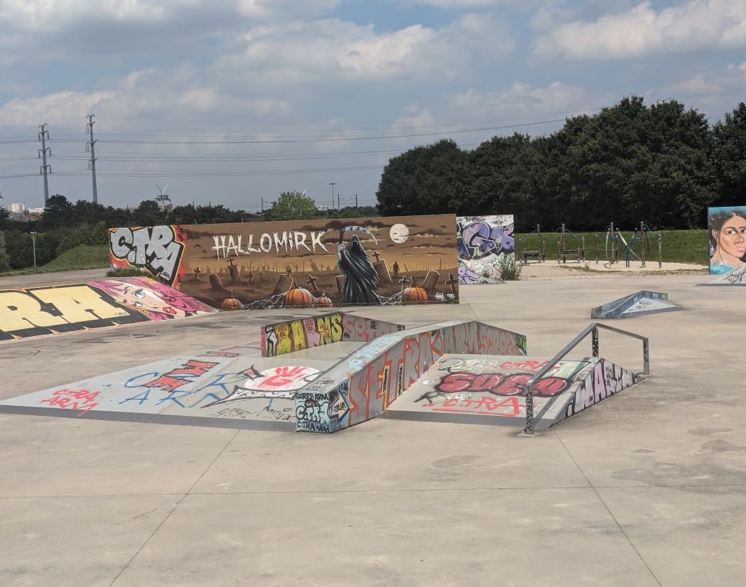 Skatepark de la Plage Bleue 1