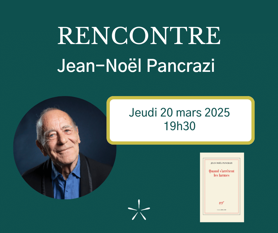 Rencontre avec Jean-Noël Pancrazi 1