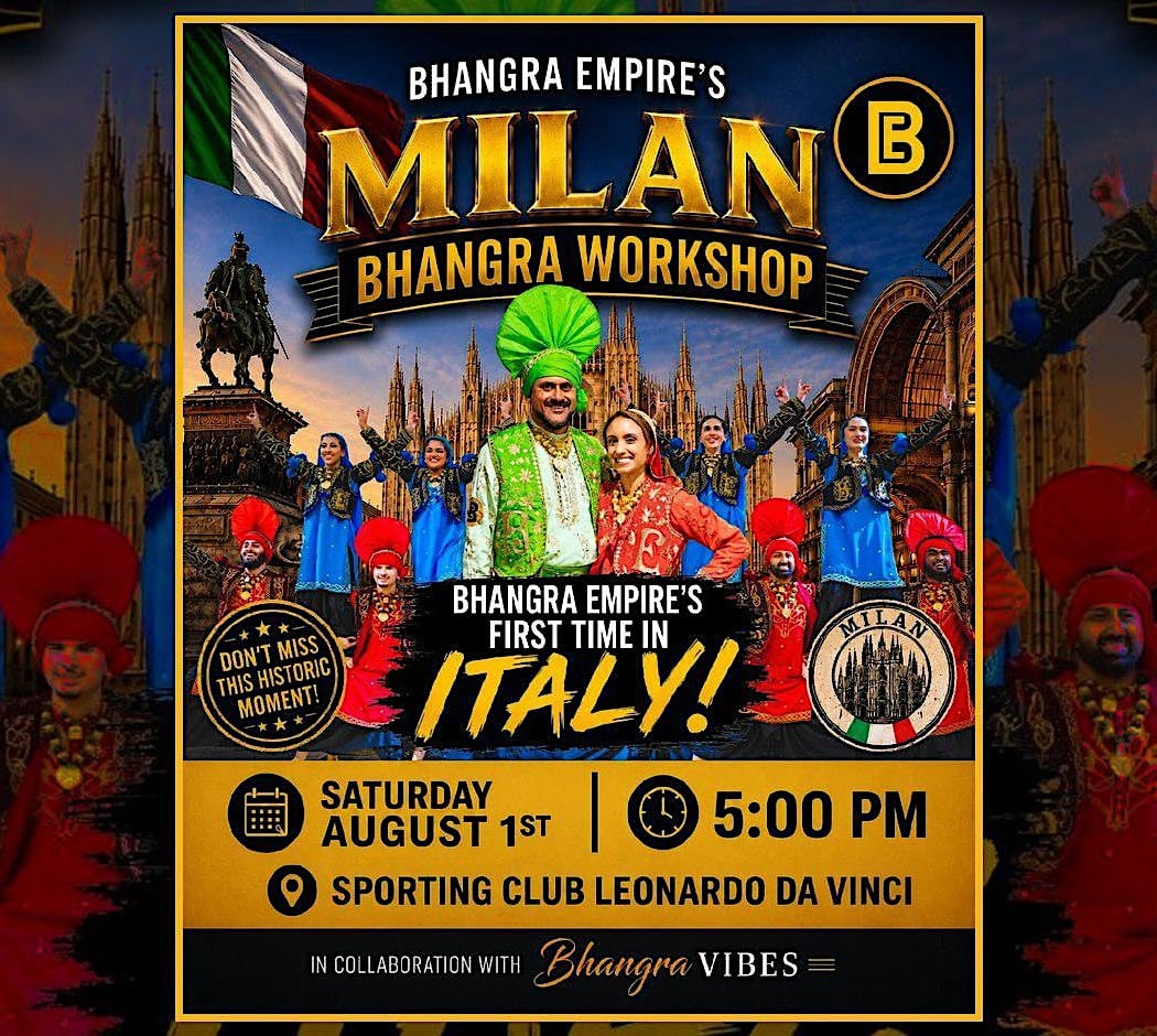 Milan Bhangra Empire Workshop 1