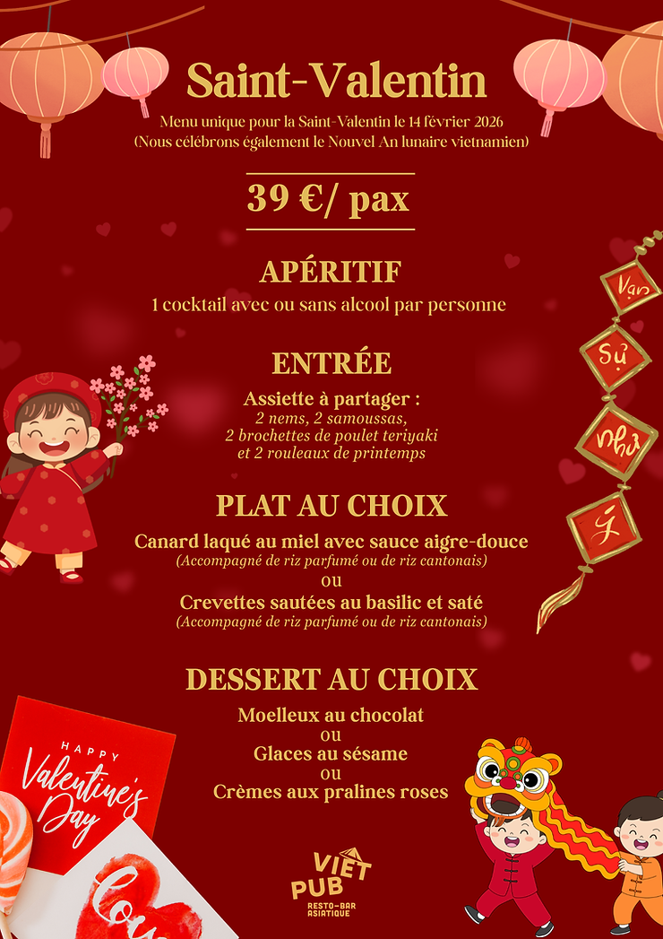 Saint-Valentin au Pub Viet 1