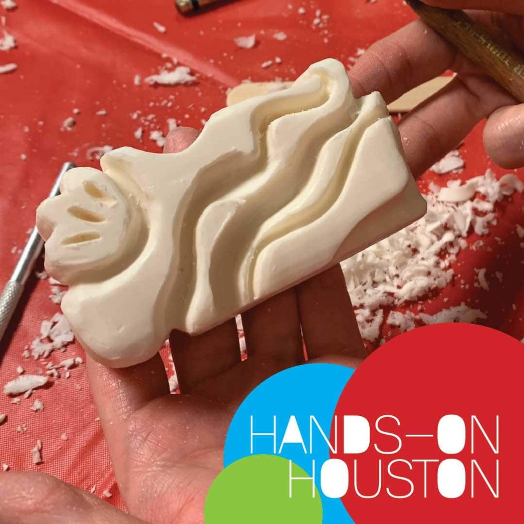 Hands-on Houston: Soap Carving