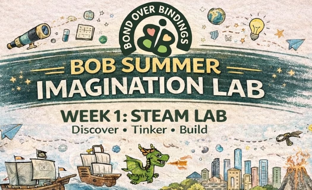 5 DAYS - STEAM LAB - SUMMER WEEK AT BOB 1