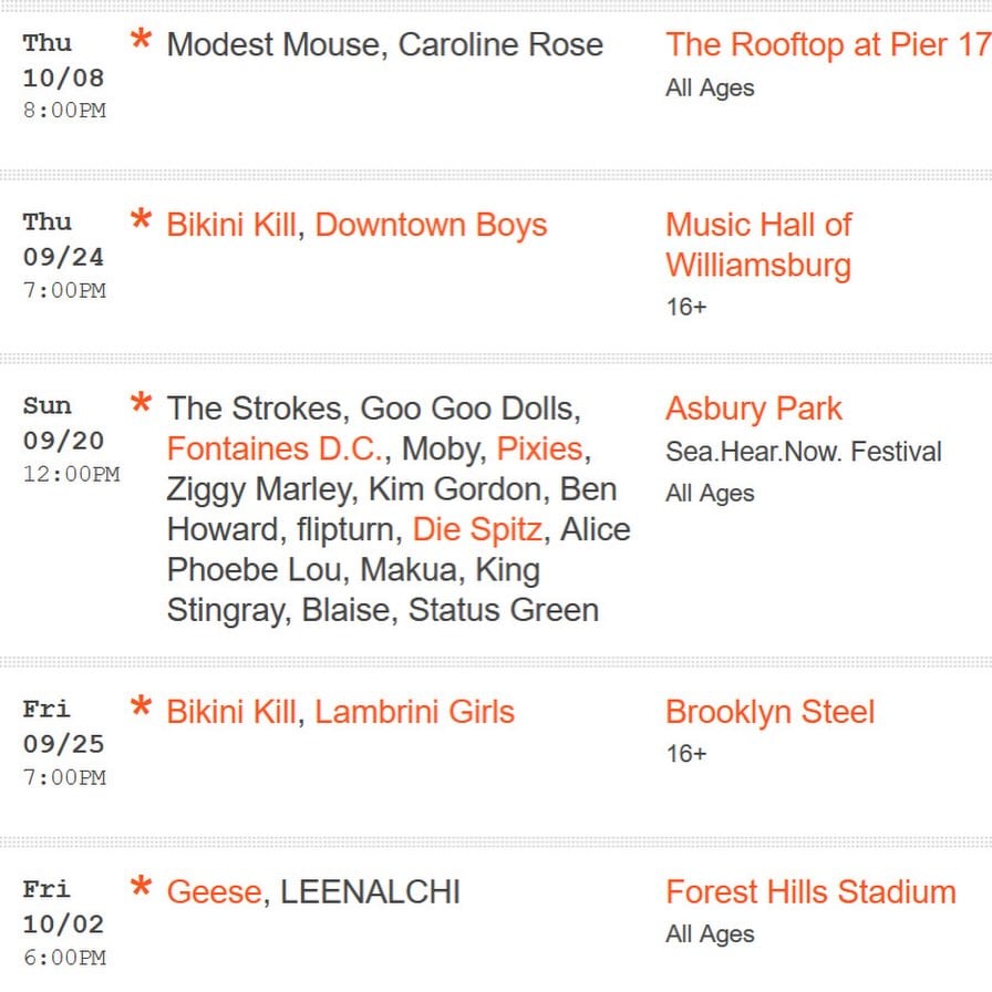 Bikini Kill, Downtown Boys