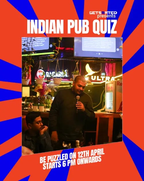 Indian Pub Quiz by GetSorted 2