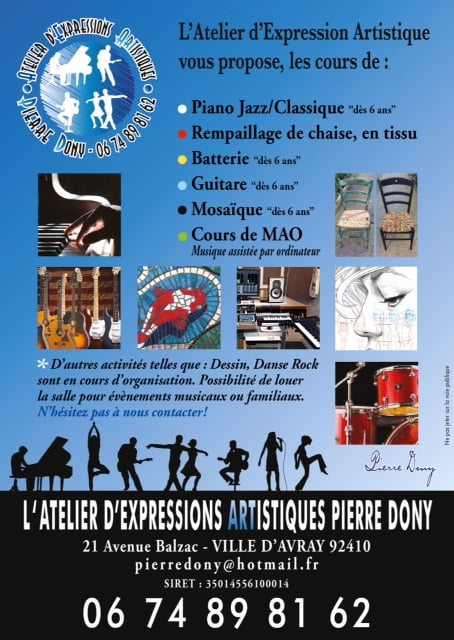 Pierre Dony, Cours Piano, Sèvres 1