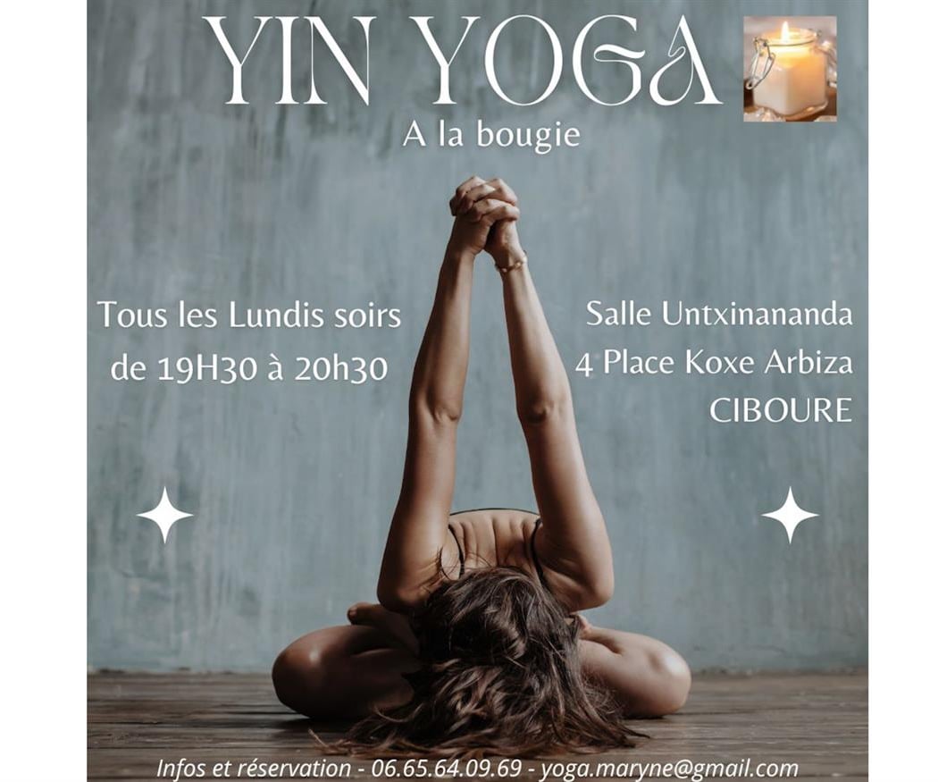 Yoga doux à la bougie 1