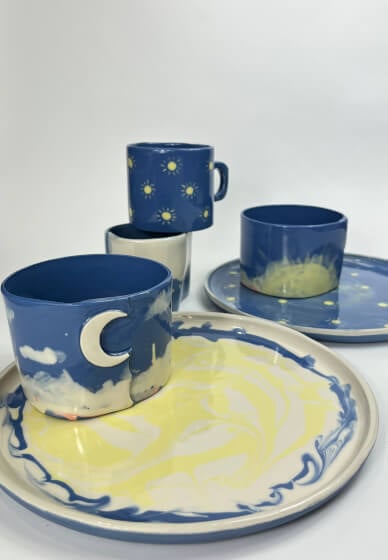 CERAMIC TABLEWARE SET WORKSHOP 1