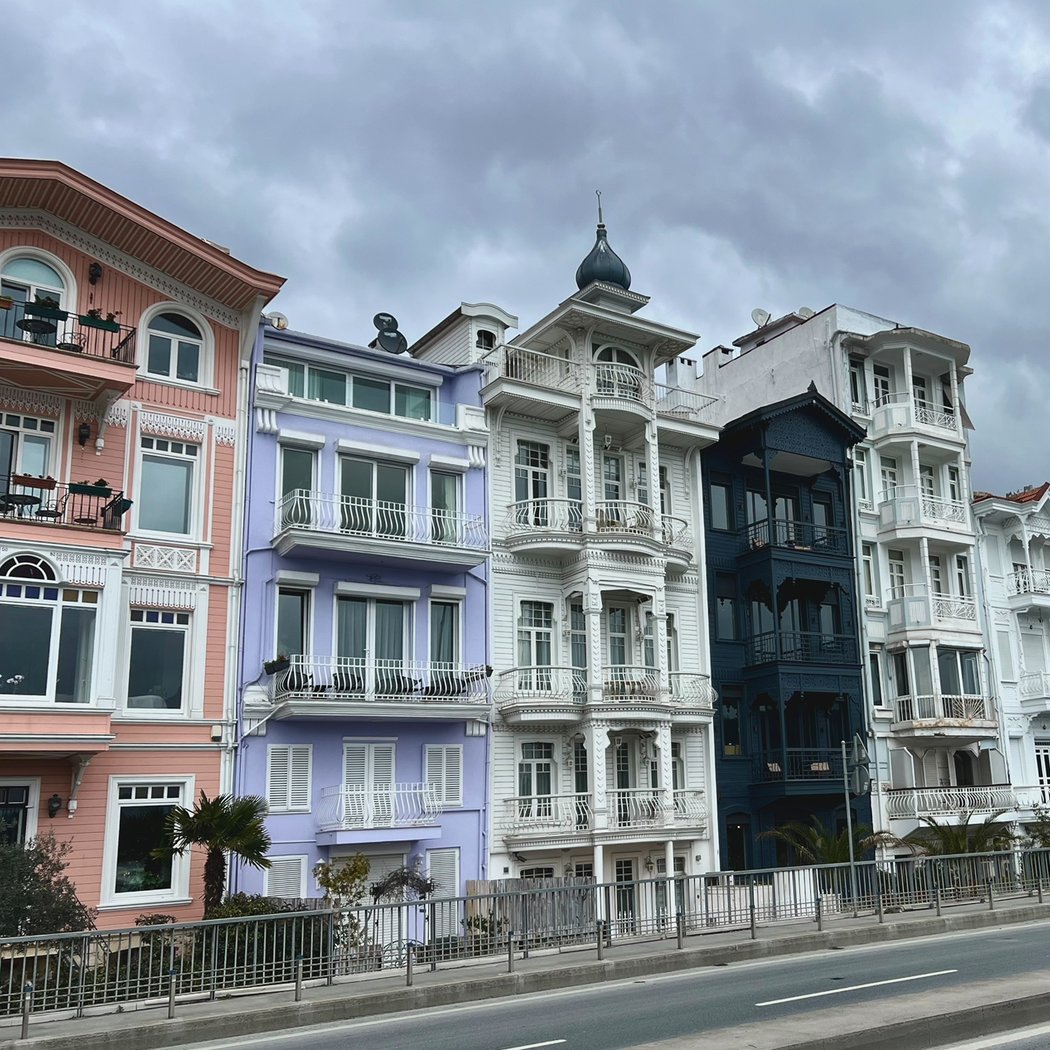 Colorful wooden houses 2