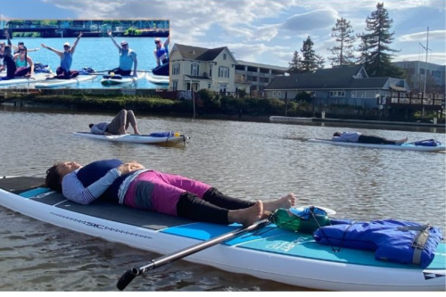 Sunset Paddleboard Yoga for All