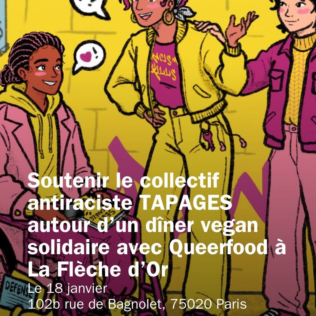 Dîner vegan solidaire avec Queerfood 1