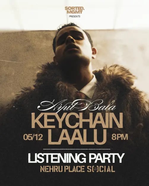 Arpit Bala's Keychain Laalu Listening Session 1