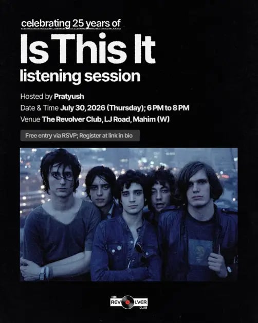 'Is This It' Listening Session 1