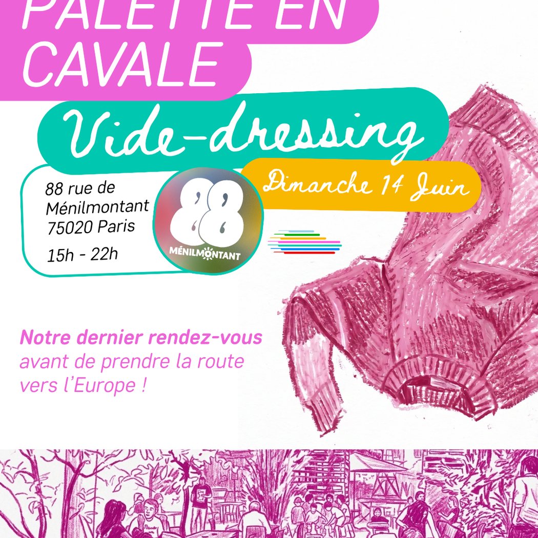Vide-dressing de Palette en cavale 1